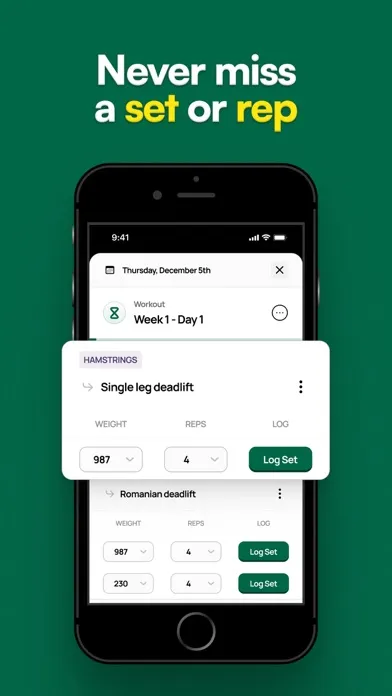 Weight Lifting: Tracker應用截圖