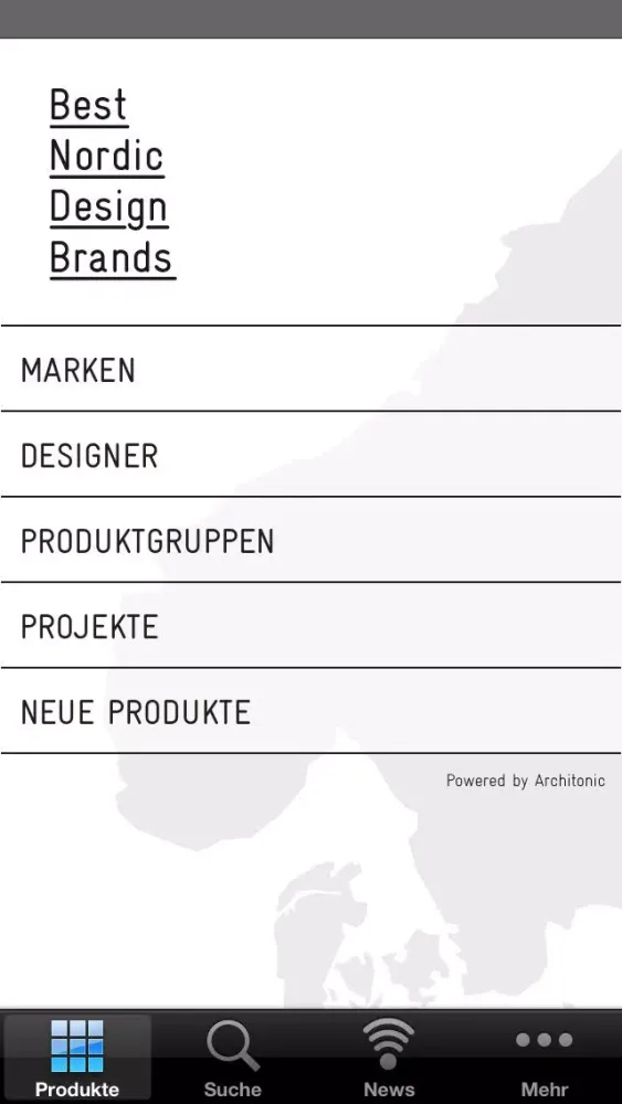 ภาพหน้าจอของ Best Nordic Design Brands