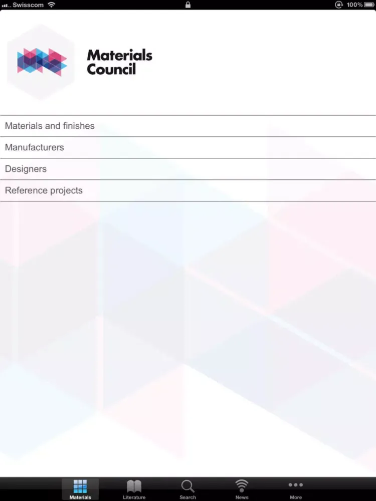 صور Materials Council iPad 