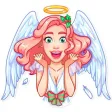 Christmas Angel Sticker Pack Christmas Angel Sticker Pack