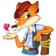 Cowboy Fox Sticker Pack