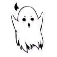 Cute Ghost Sticker Pack Cute Ghost Sticker Pack
