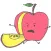 Cut Fruits Sticker Pack