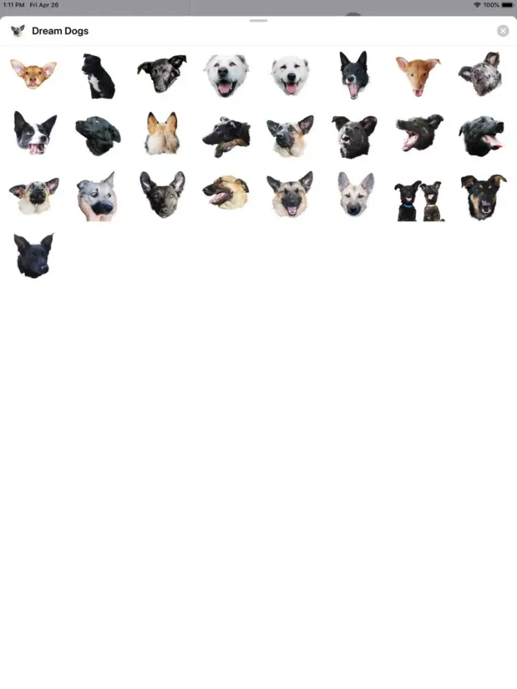 Dream Dogs Sticker Pack iPad  Ekran Görüntüleri
