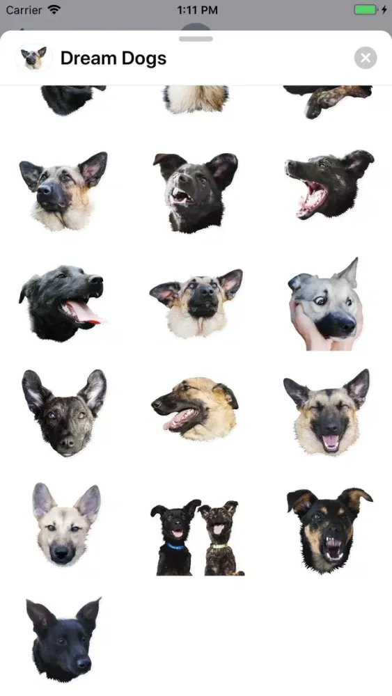 Dream Dogs Sticker Pack Ekran Görüntüleri