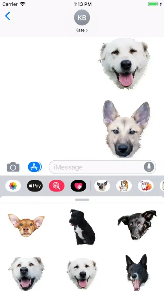 Dream Dogs Sticker Pack Ekran Görüntüleri