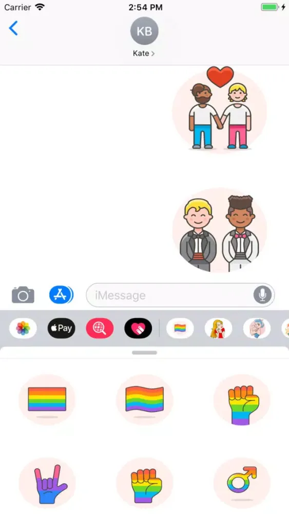 Gay Sticker Pack Screenshots