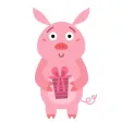 New Year Pig Sticker Pack New Year Pig Sticker Pack