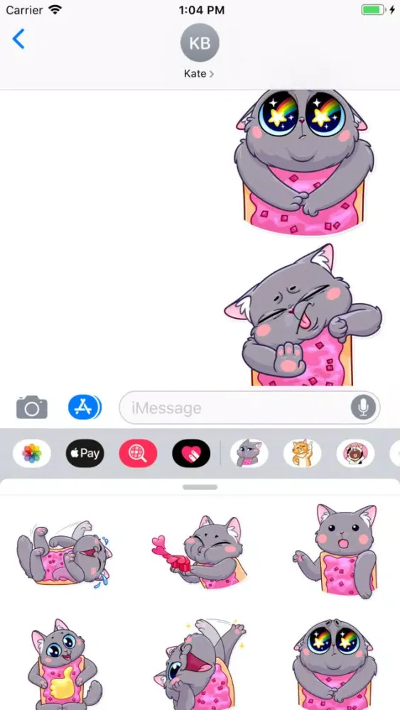 Nyan Cat Sticker Pack Screenshots