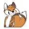 Playful Fox Sticker Pack