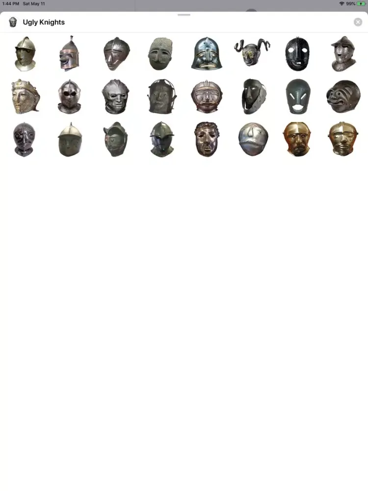 صور Ugly Knights Sticker Pack iPad 