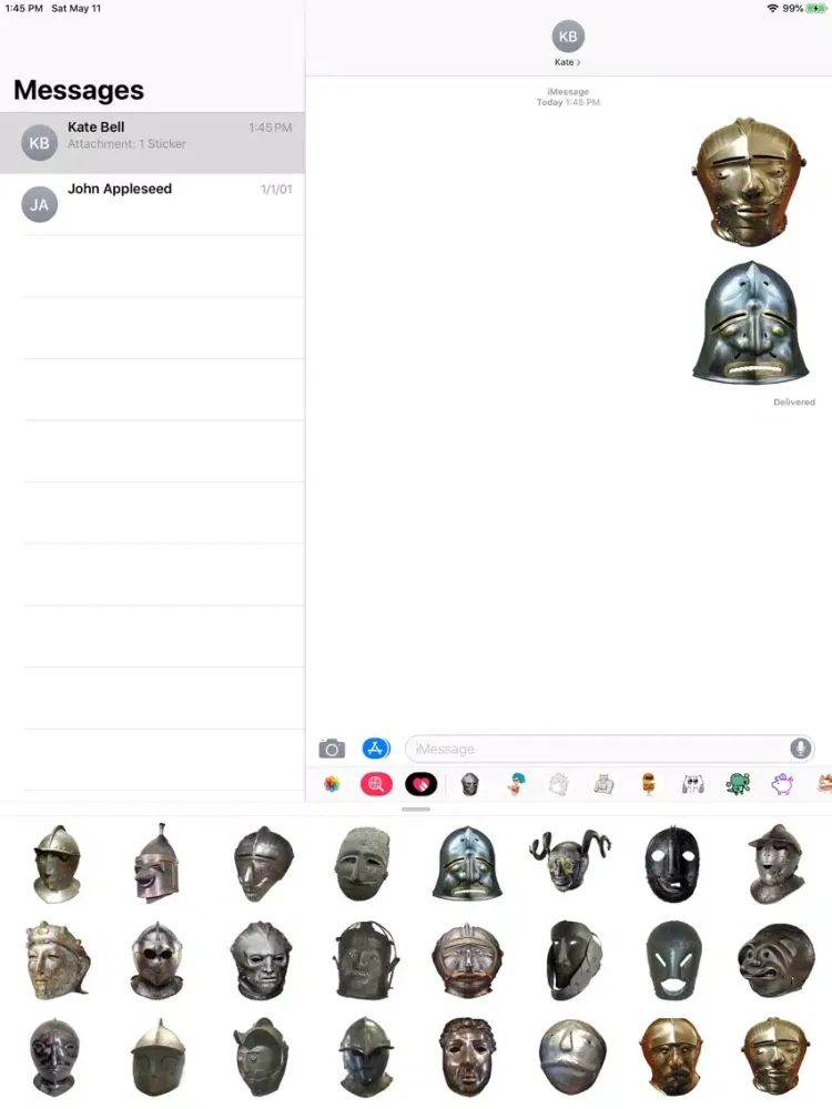صور Ugly Knights Sticker Pack iPad 