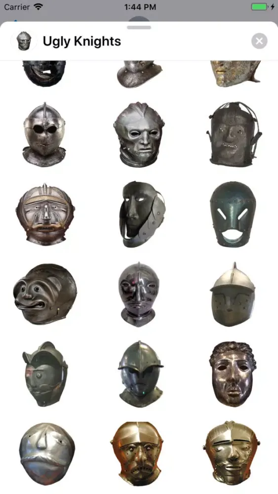 صور Ugly Knights Sticker Pack