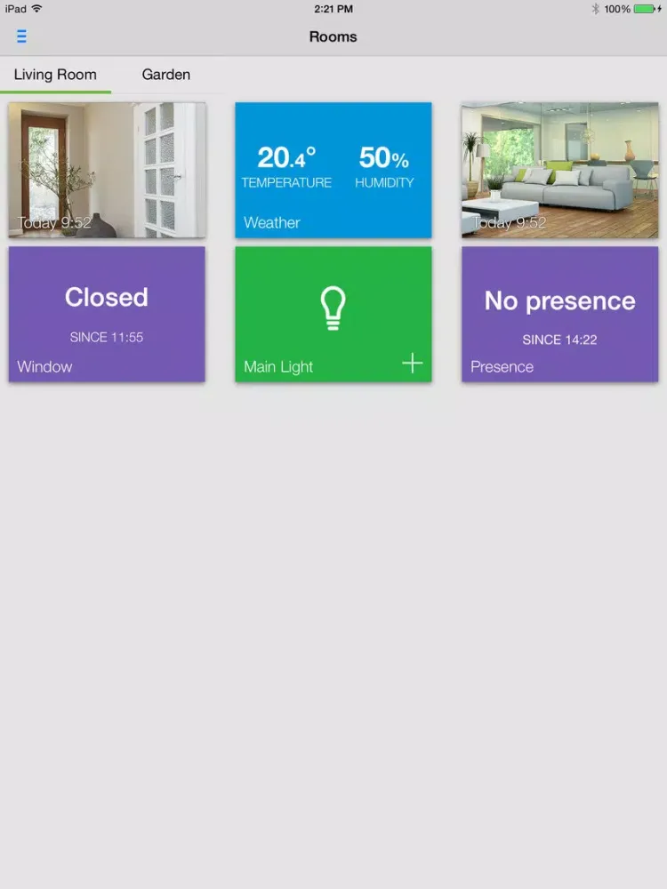 Archos Smart Home iPad  스크린샷