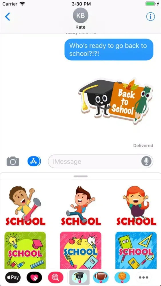 Captures d'écran de Animated Back to School