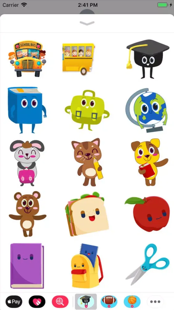 Captures d'écran de Animated Back to School