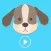 Animated Crazy Dogs Stickers