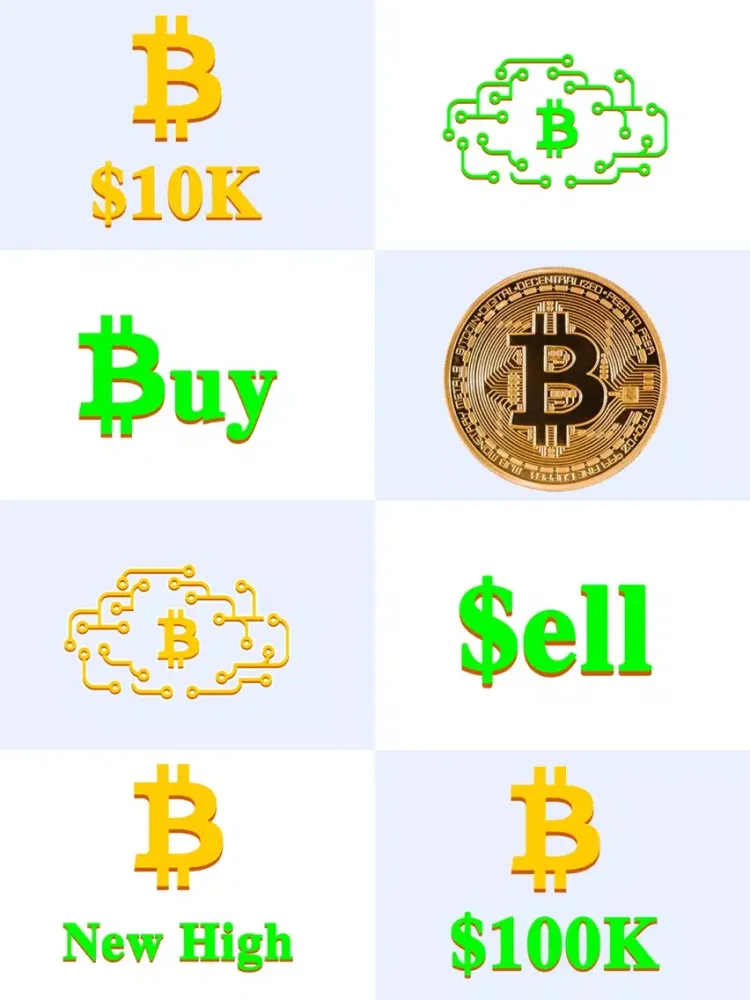 ภาพหน้าจอของ Bitcoin Frenzy Stickers iPad 