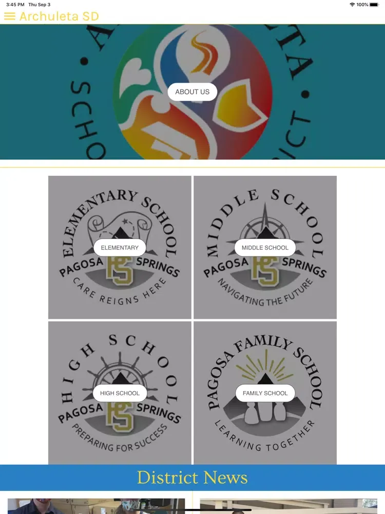 Archuleta School District iPad 應用截圖