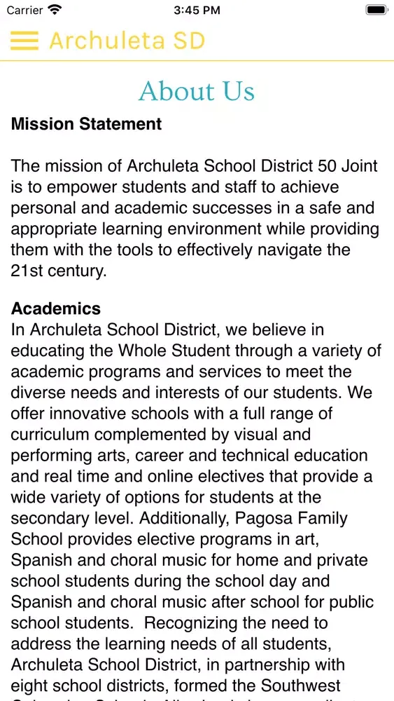 Archuleta School District應用截圖