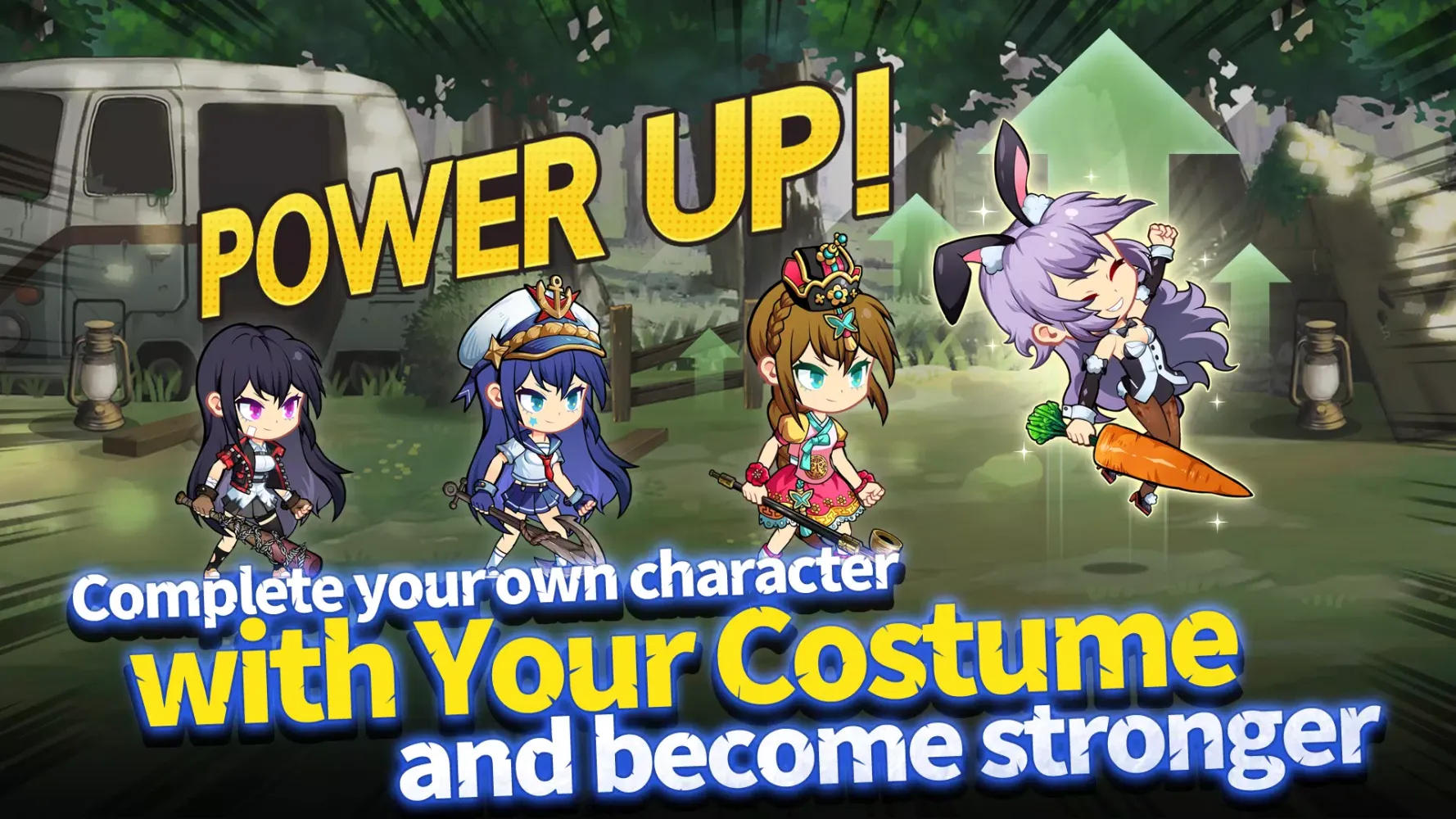 Batting Girl Idle: Zombie Rush Screenshots