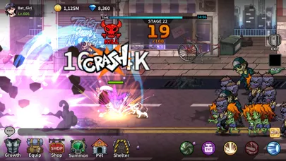 Batting Girl Idle: Zombie Rush স্ক্রিনশট
