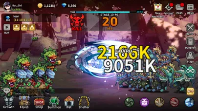 Batting Girl Idle: Zombie Rush স্ক্রিনশট