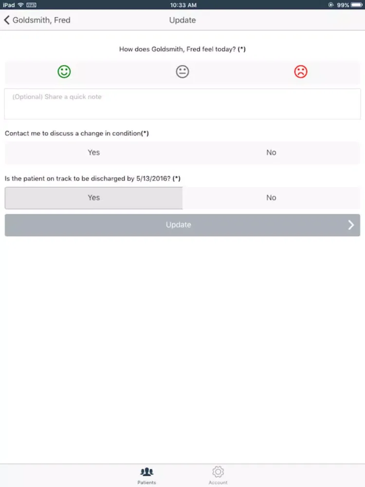 Archway Carelink iPad 應用截圖