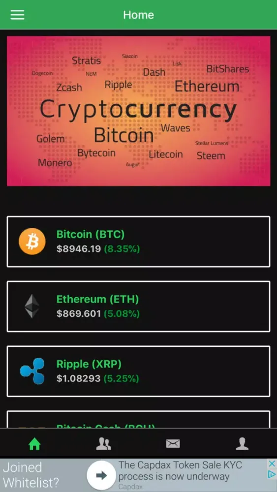Скриншоты HotCoinPro