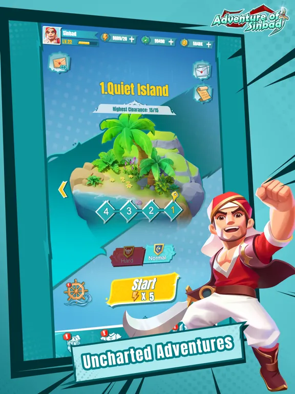Adventure of Sinbad iPad  Ekran Görüntüleri