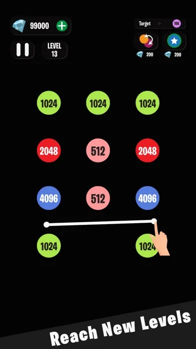 2488 Number Puzzle: 2248 Match سکرین شاٹس