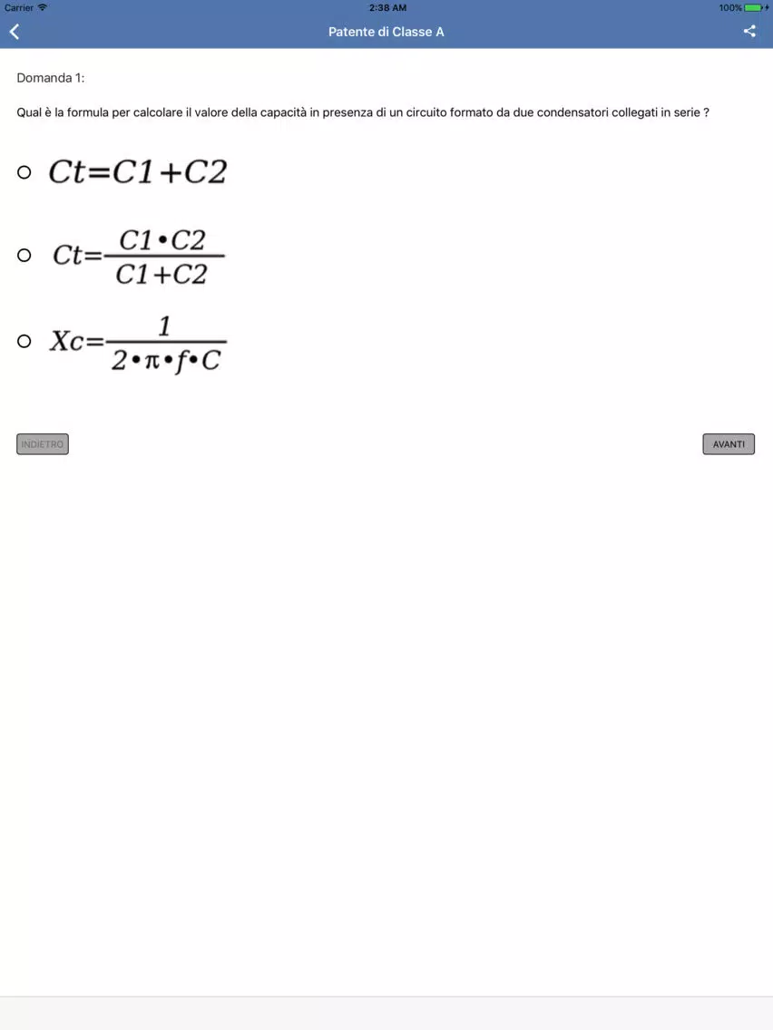 HamExam (IT) Radioamatore iPad  स्क्रीनशॉट