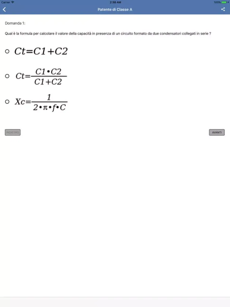 HamExam (IT) Radioamatore iPad  スクリーンショット