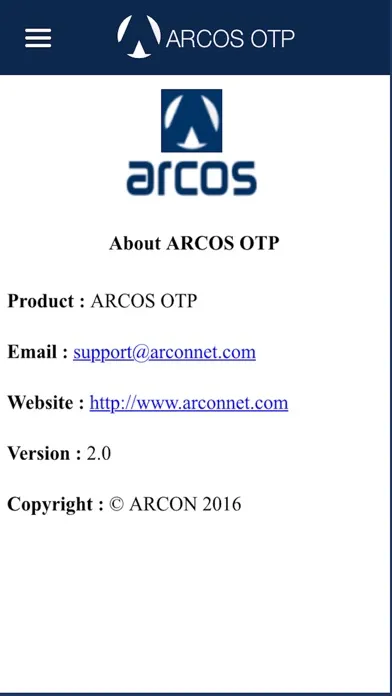 ARCOS OTP 2.0 স্ক্রিনশট