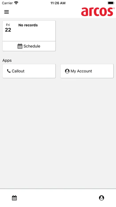 Tangkapan layar ARCOS Mobile Plus