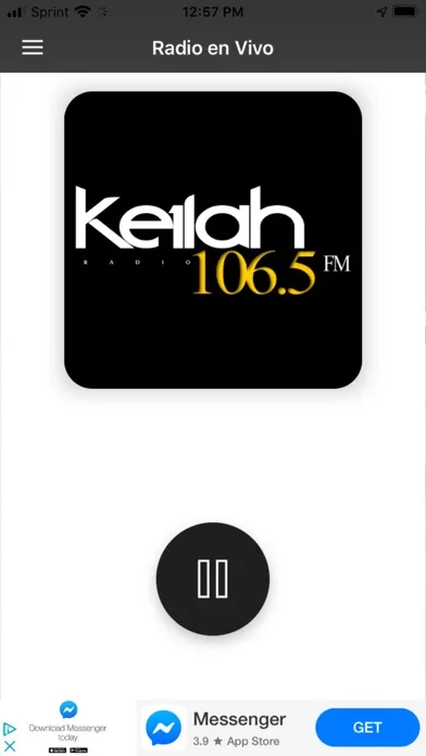 Ảnh chụp màn hình của Keilah Radio