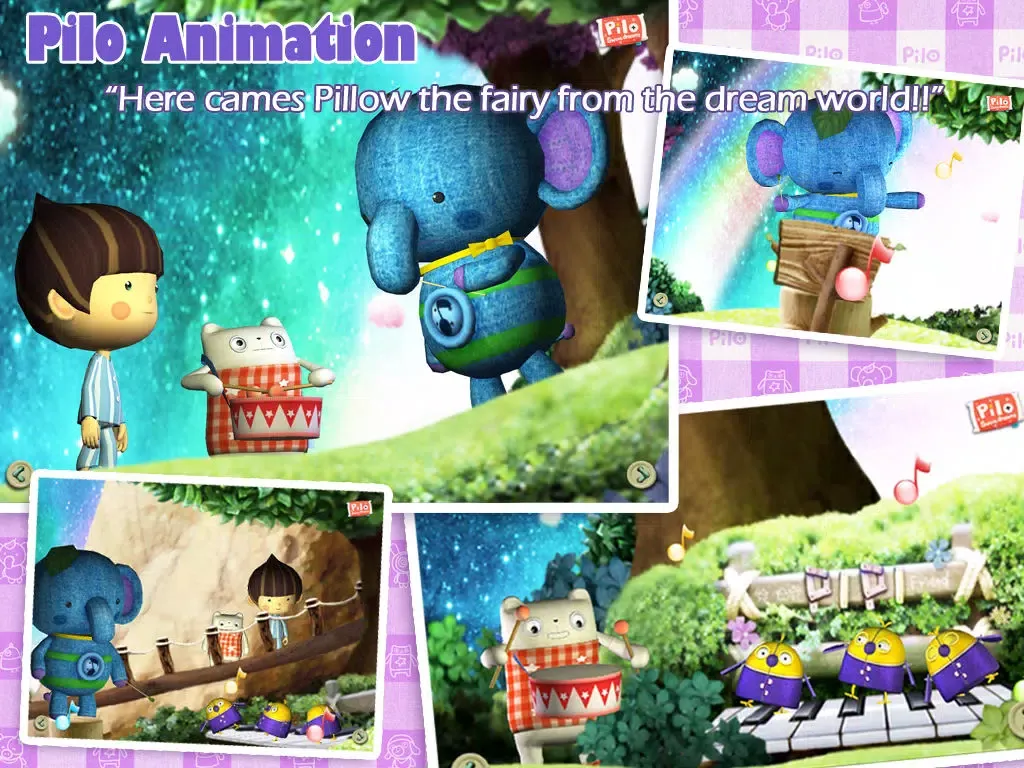 Capturas de tela do Pilo2-The Pillow Fairy iPad 