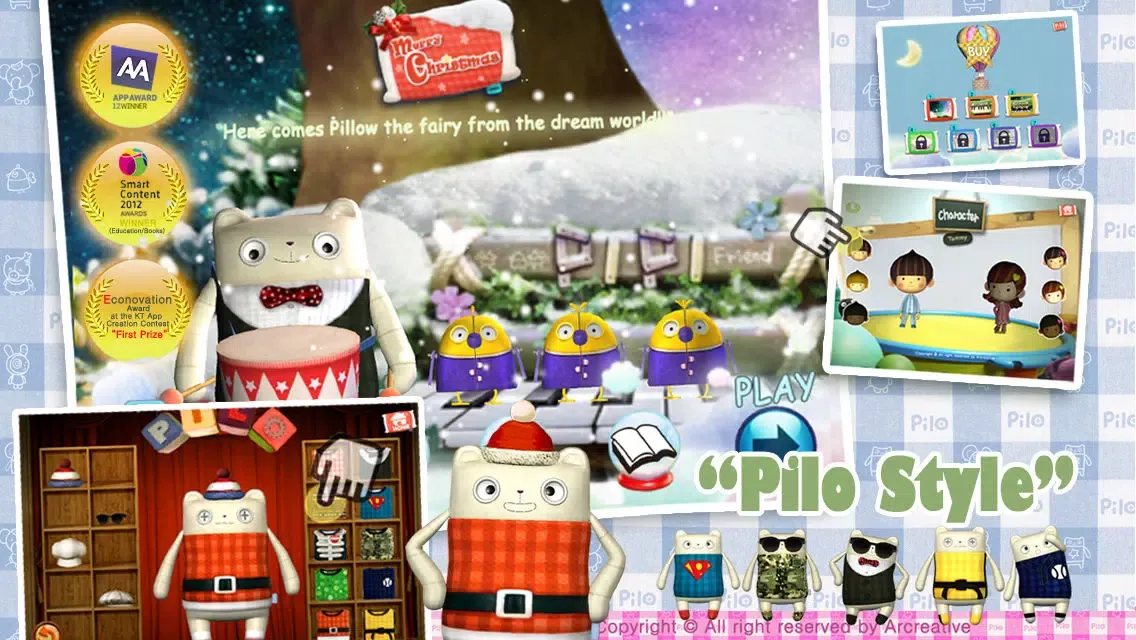 Capturas de tela do Pilo2-The Pillow Fairy