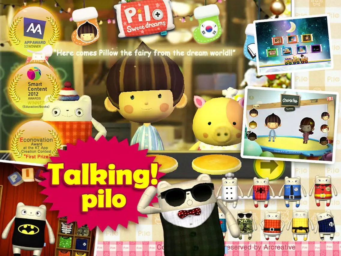 Pilo3:An Interactive Children's Story Book-3D iPad  স্ক্রিনশট