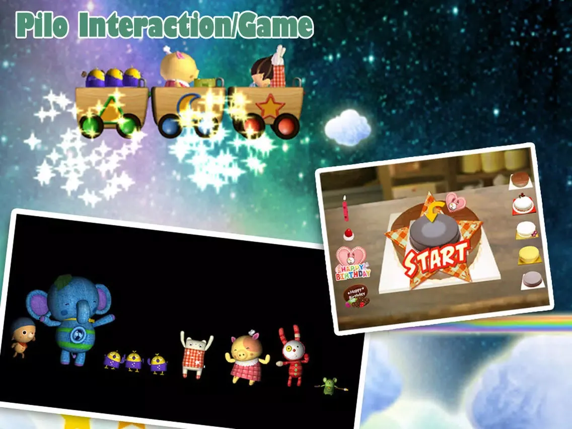Pilo3:An Interactive Children's Story Book-3D iPad  স্ক্রিনশট