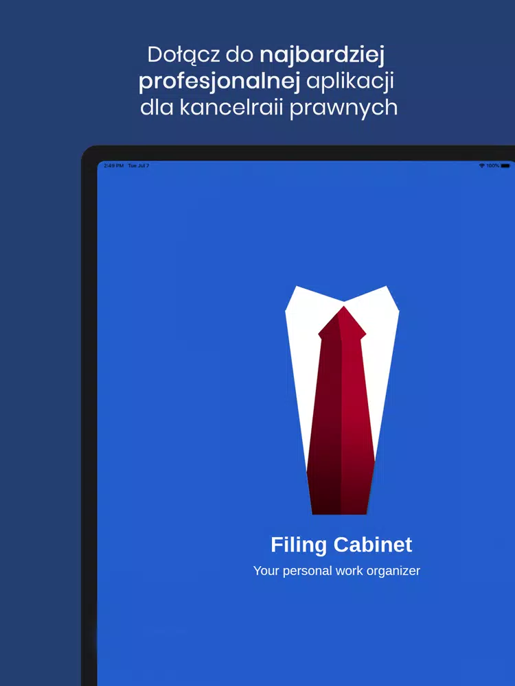 Tangkapan skrin Filing Cabinet iPad 
