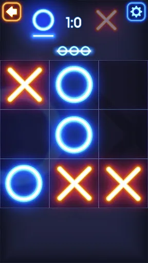 Tic Tac Toe Glow: 2 Players Screenshots