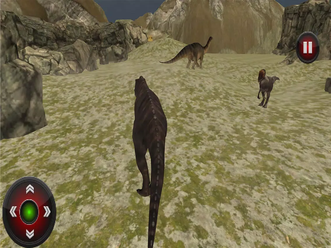 ภาพหน้าจอของ Off-Road Truck: Angry Dinosaur iPad 