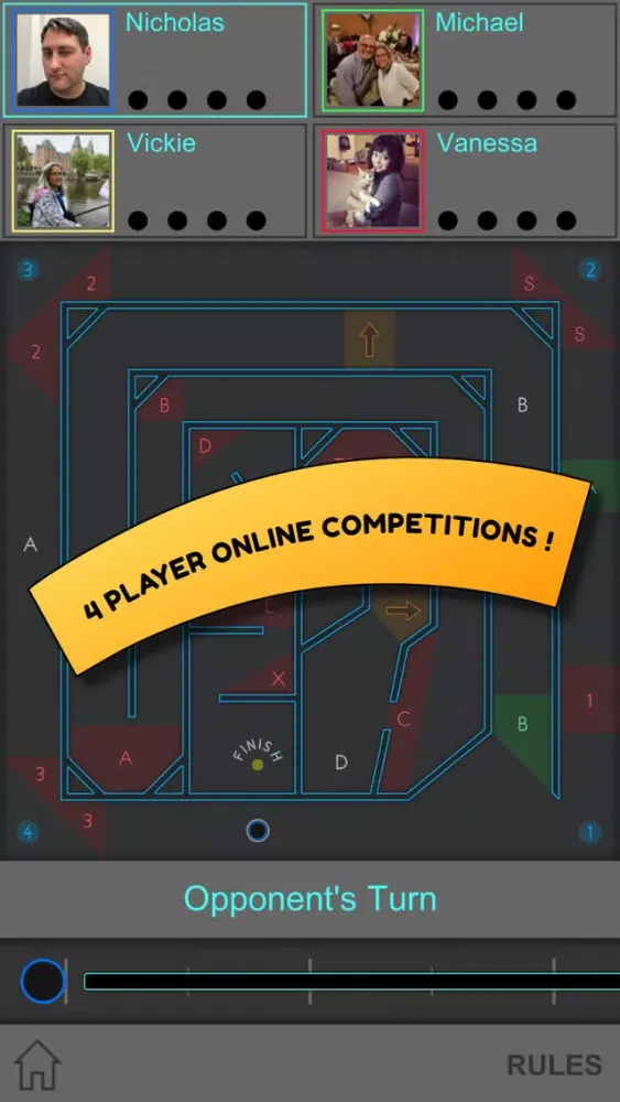 Captures d'écran de Carom Racer