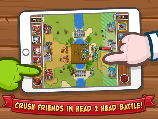 Castle Raid 2 iPad  스크린샷
