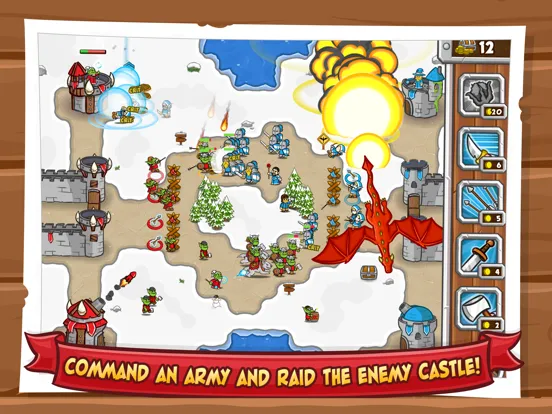 Castle Raid 2 iPad  스크린샷