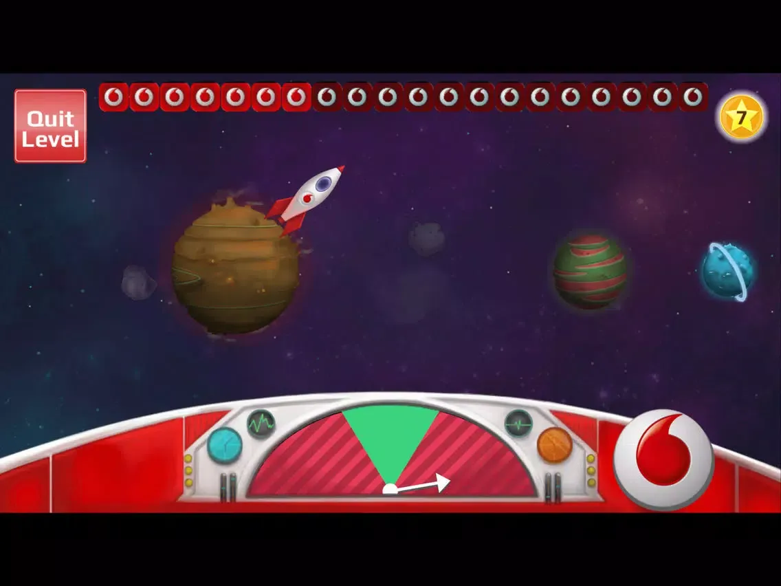 Screenshot di Vodabot Challenge iPad 