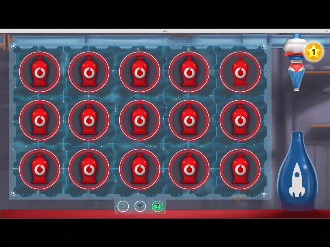 Screenshot di Vodabot Challenge iPad 