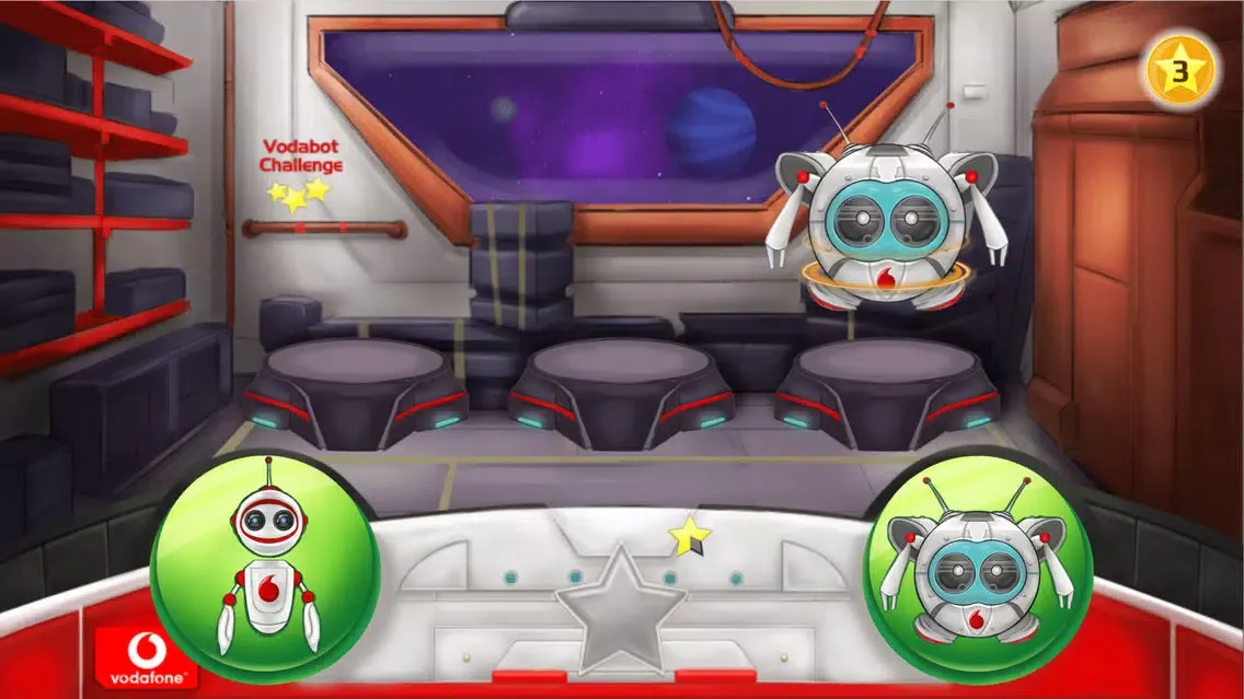 Screenshot di Vodabot Challenge