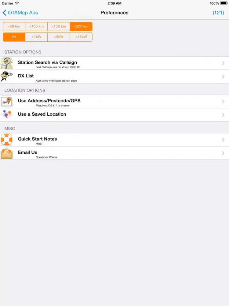 Captures d'écran de OTAMap Australia & New Zealand iPad 